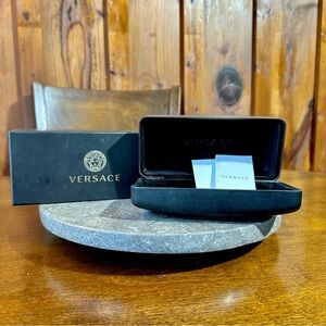 Versace glasses case with box ONLY